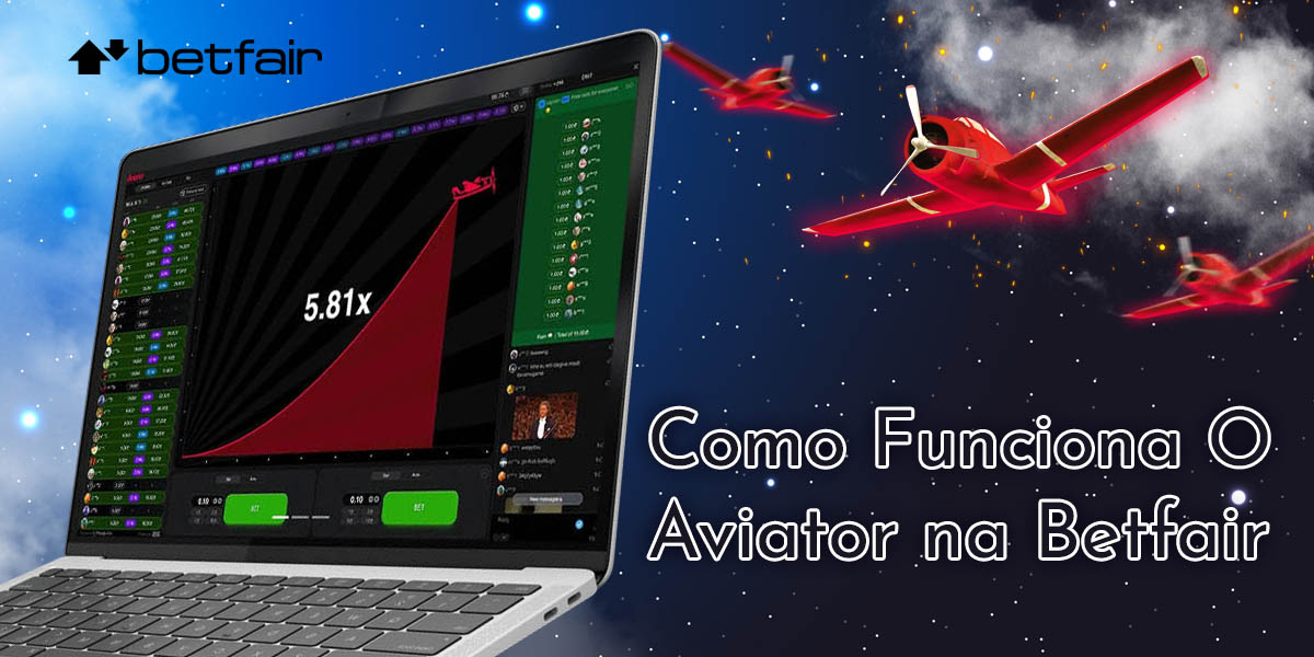 Como funciona o jogo Aviator disponível no casino online Betfair