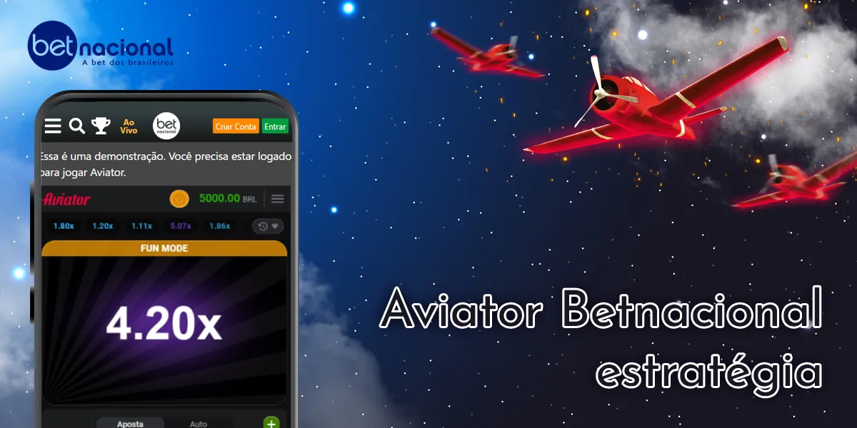 Siga esta estratégia para um jogo Aviator bem-sucedido na Betnacional
