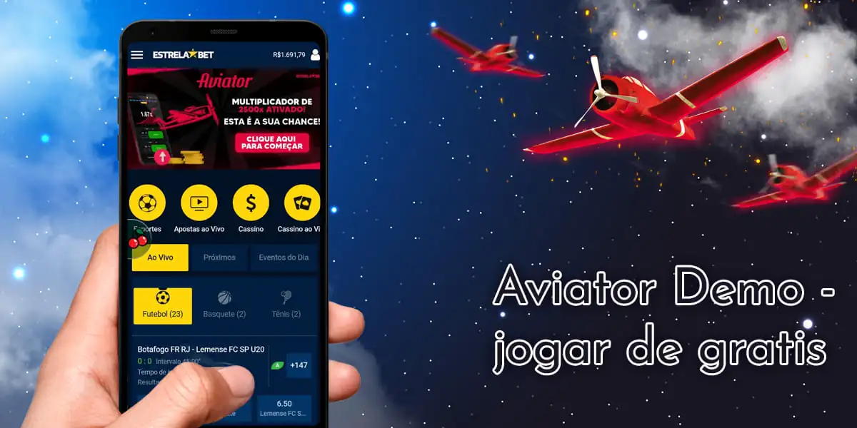 Características da demonstração do Aviator na Estrela Bet