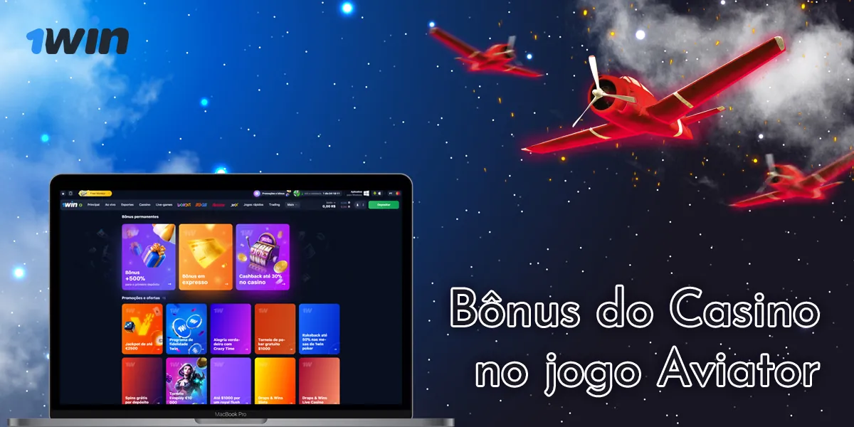 Quais bônus os usuários brasileiros do 1Win podem obter ao jogar Aviator