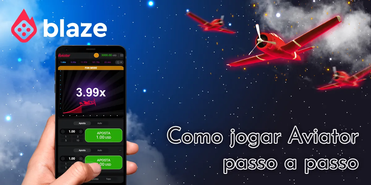 Instruções passo a passo para os jogadores do Aviator no Blaze