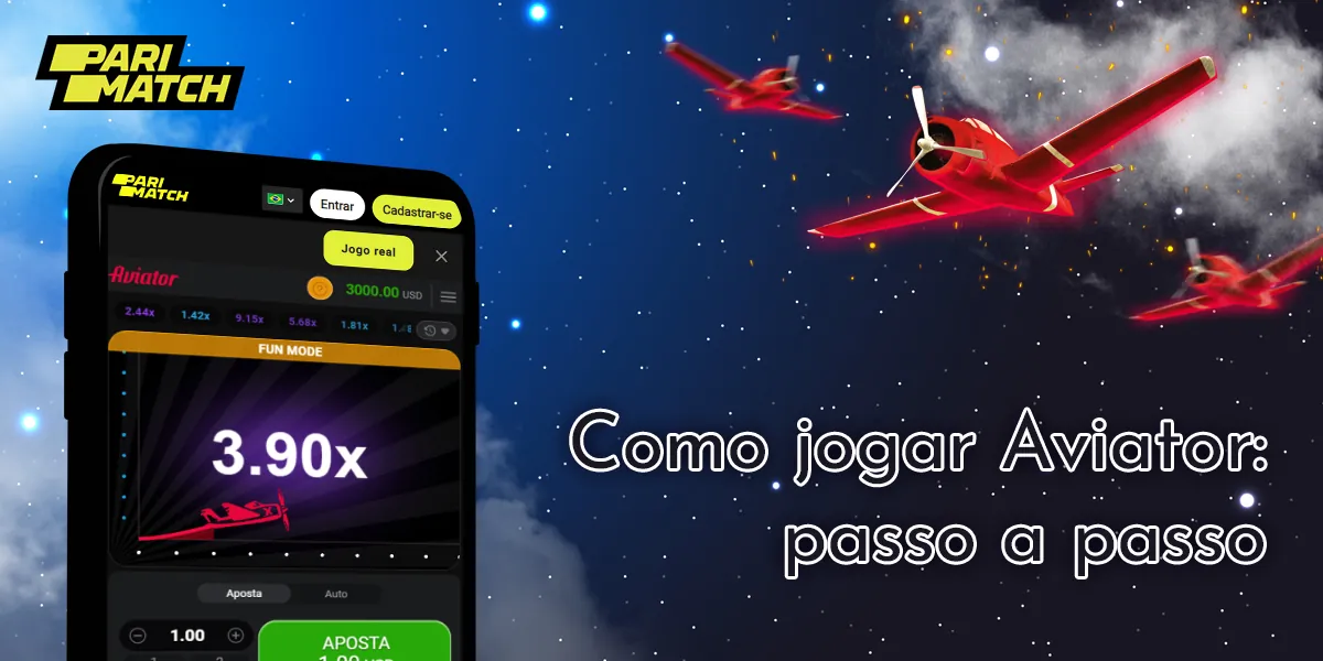 Instruções passo a passo sobre como jogar Aviator no PariMatch