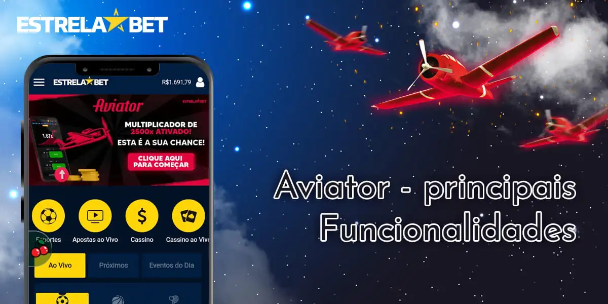Como funciona o jogo Aviador na Estrela Bet