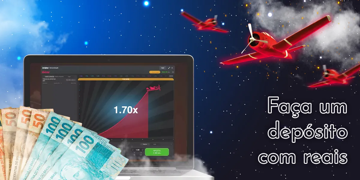 Características fazer um depósito para jogar Aviator online