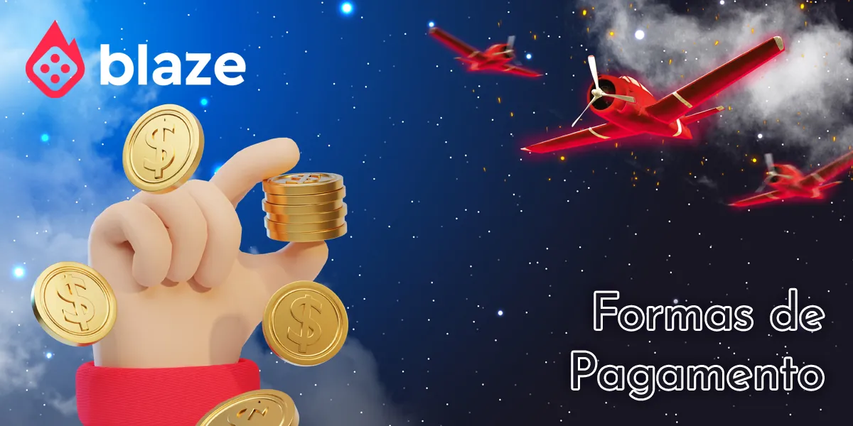 Quais métodos de depósito e saque estão disponíveis no Blaze para jogadores brasileiros