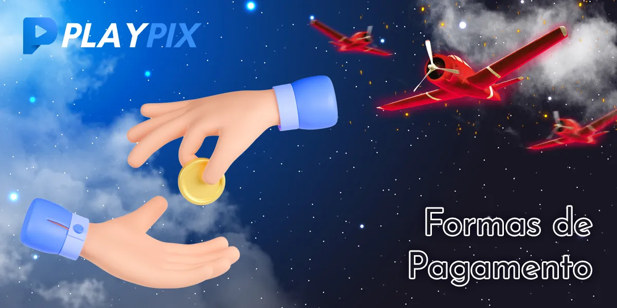 Recursos de pagamento da Playpix para usuários brasileiros