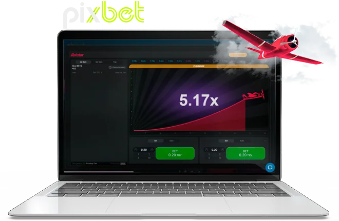 Características do jogo Aviator na Pixbet