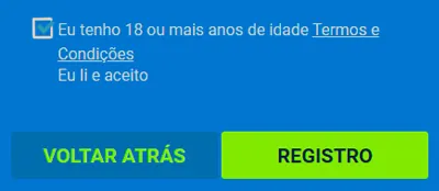 Confirmação do registro na Pixbet