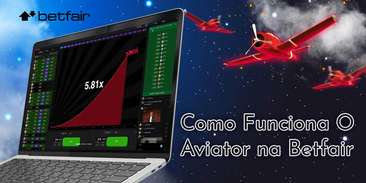 Como funciona o jogo Aviator disponível no casino online Betfair