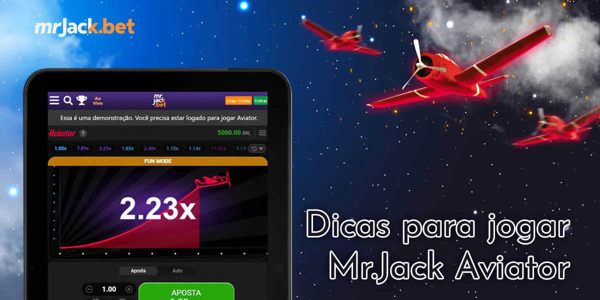 Dicas úteis para os fãs do Aviator no Mr Jack Bet