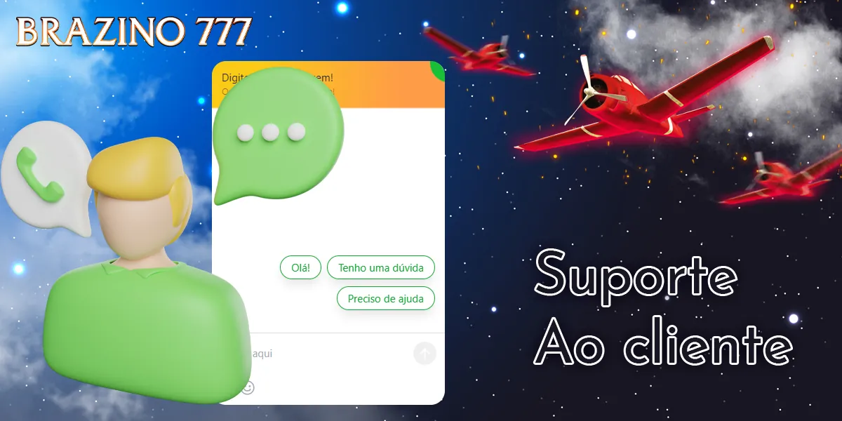 Suporte ao cliente da Brazino777 para usuários brasileiros